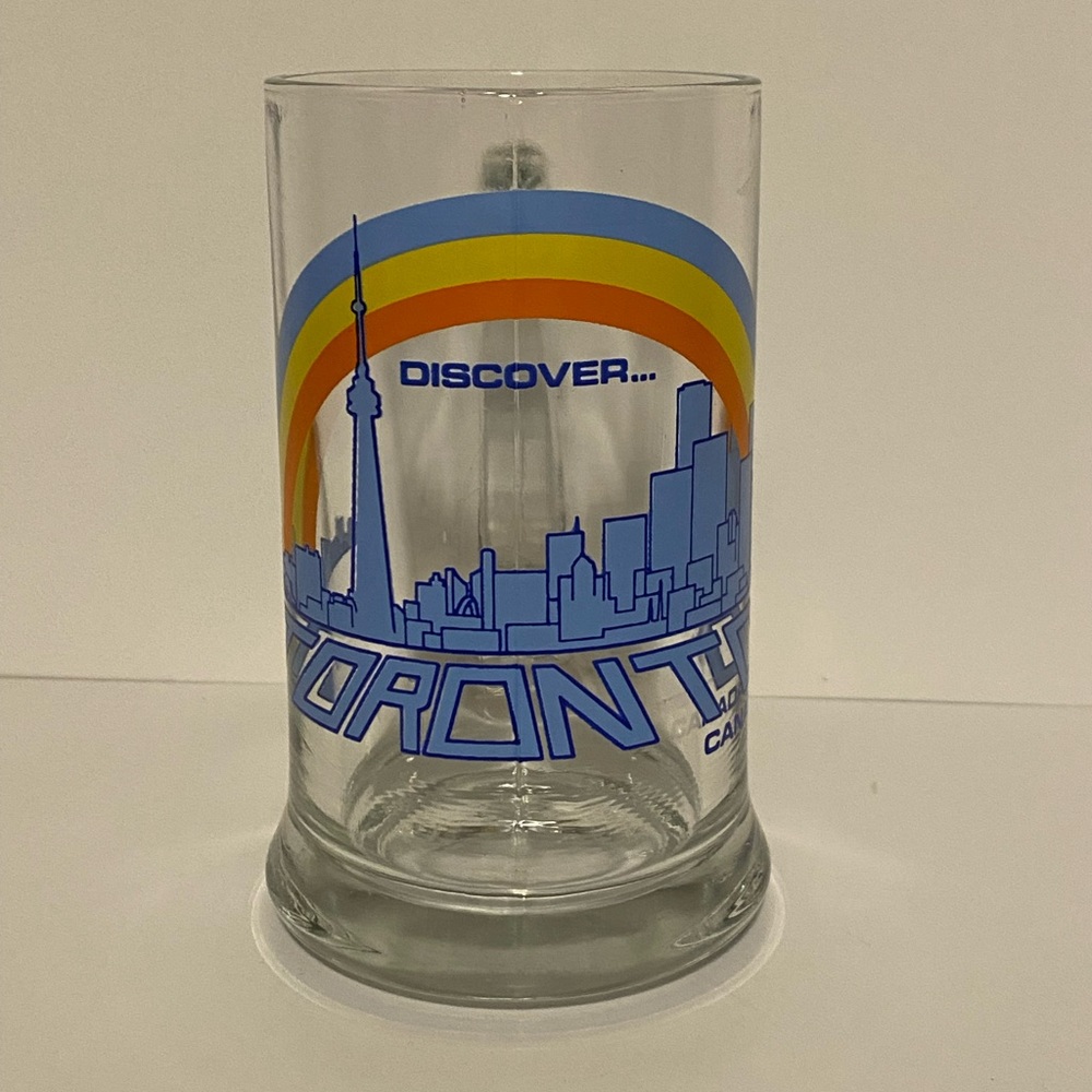 Vintage Toronto Rainbow beer mug. MCM. Pride